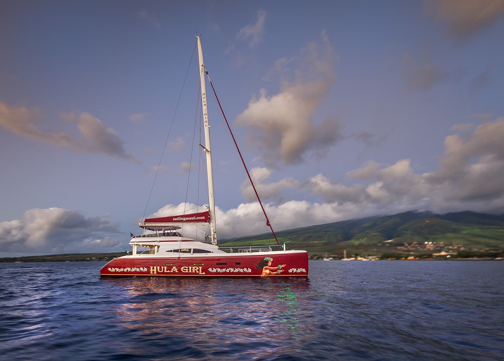 hula girl maui sunset cruise